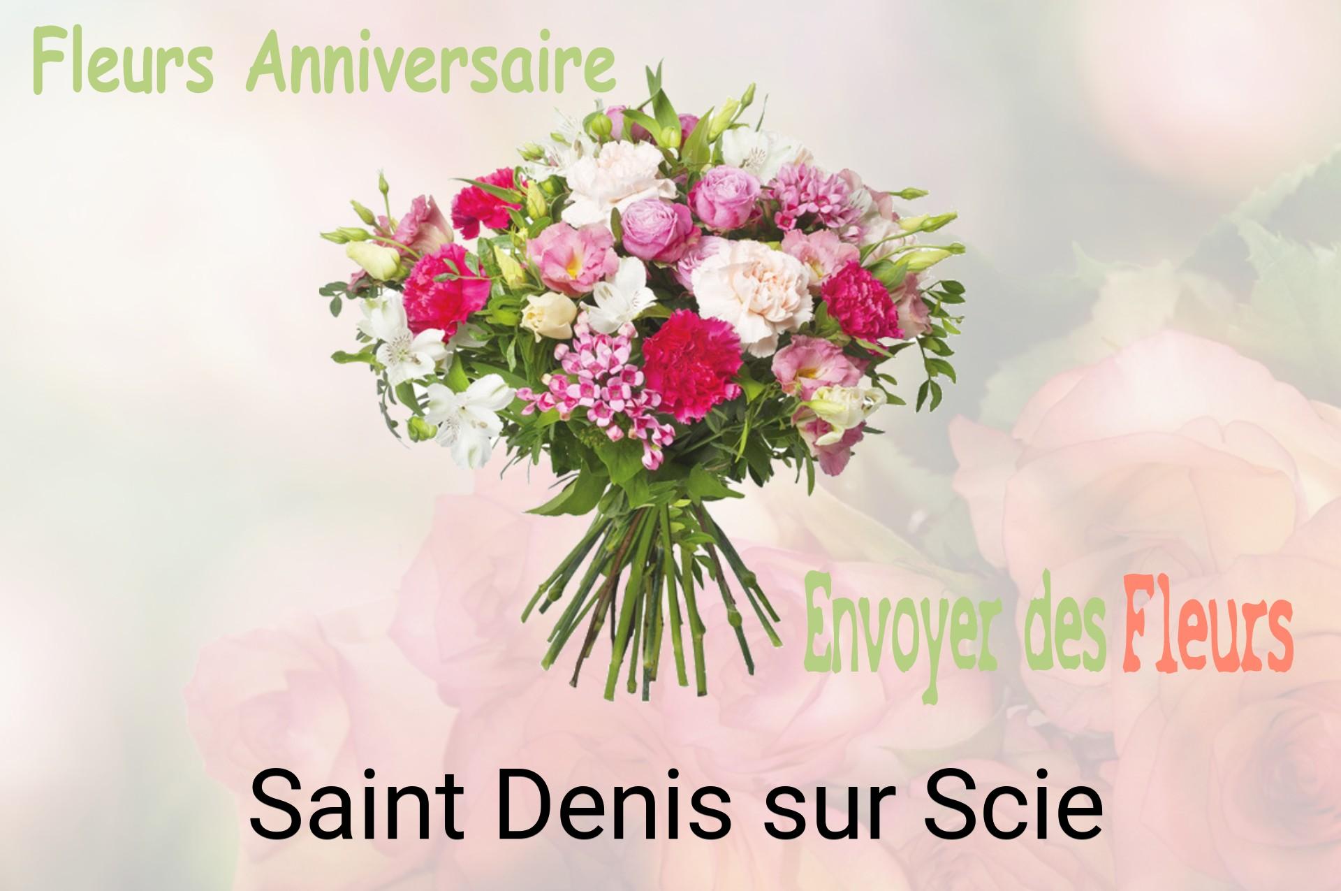 Bouquet de fleurs d’anniversaire livré à Saint-Denis-sur-Scie