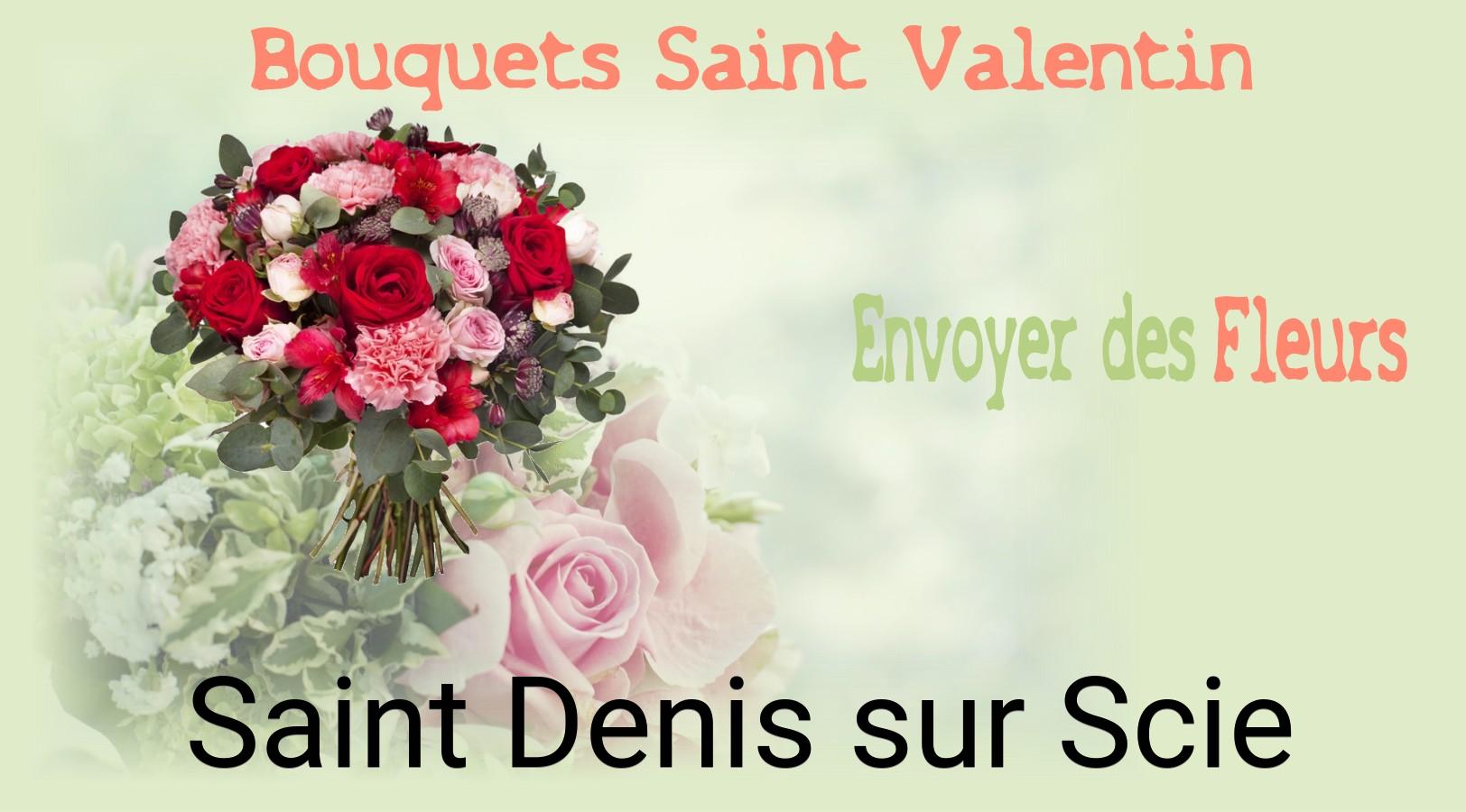 Roses de Saint-Valentin livrées à Saint-Denis-sur-Scie